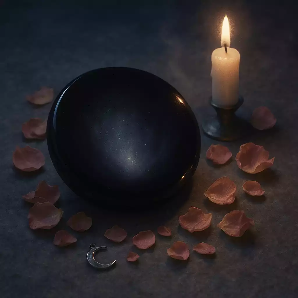 Mirror as a Goddess Tool