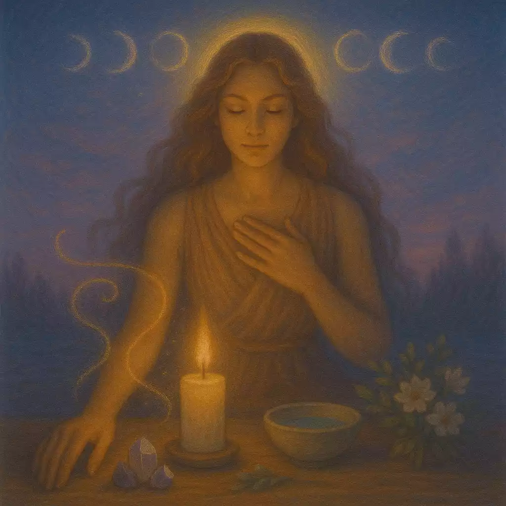 Modern Wiccan Goddess
