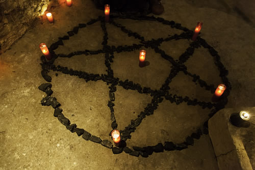 Circle Casting - How Witches cast the Circle. While casting the circle and creating scared space the words should be spoken from the heart as a connection with the elements are envisioned.