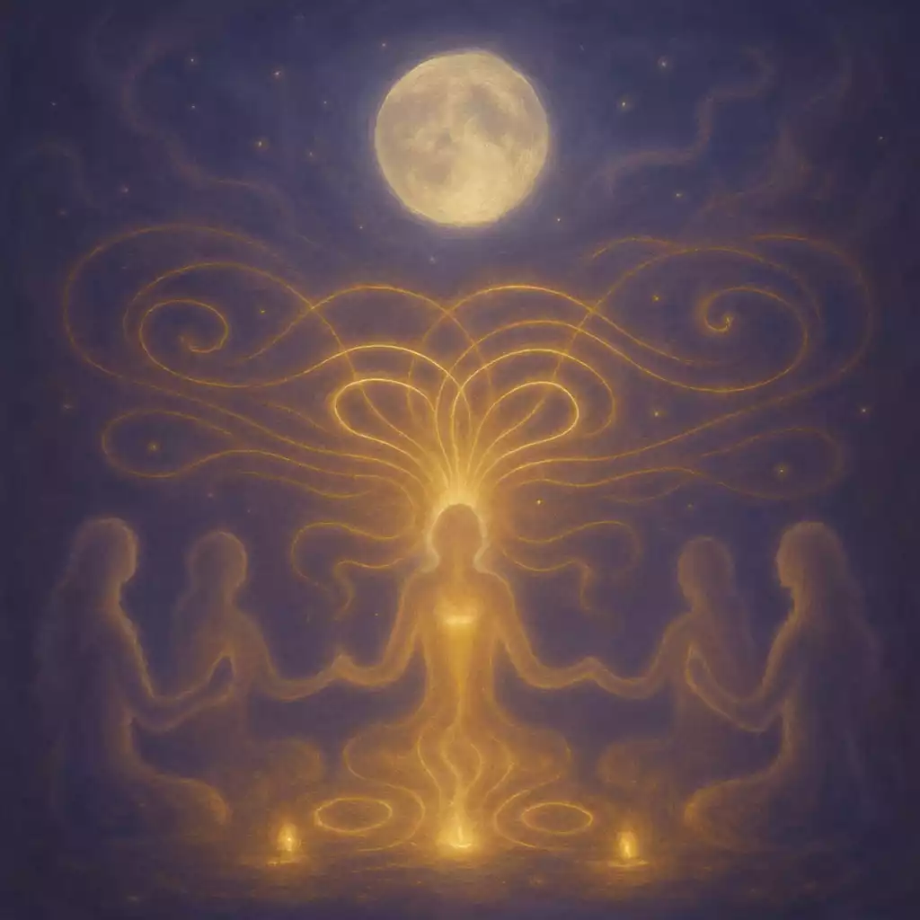 Coven Chanting Together