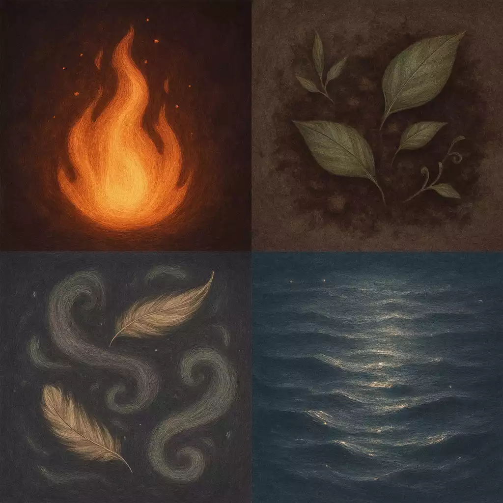 The four elements